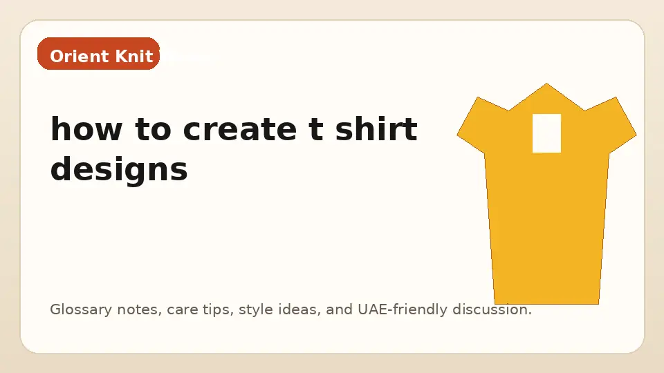 how to create t shirt designs
