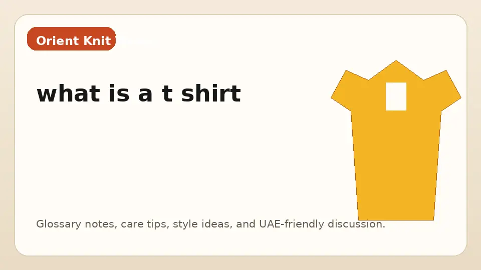 what is a t shirt