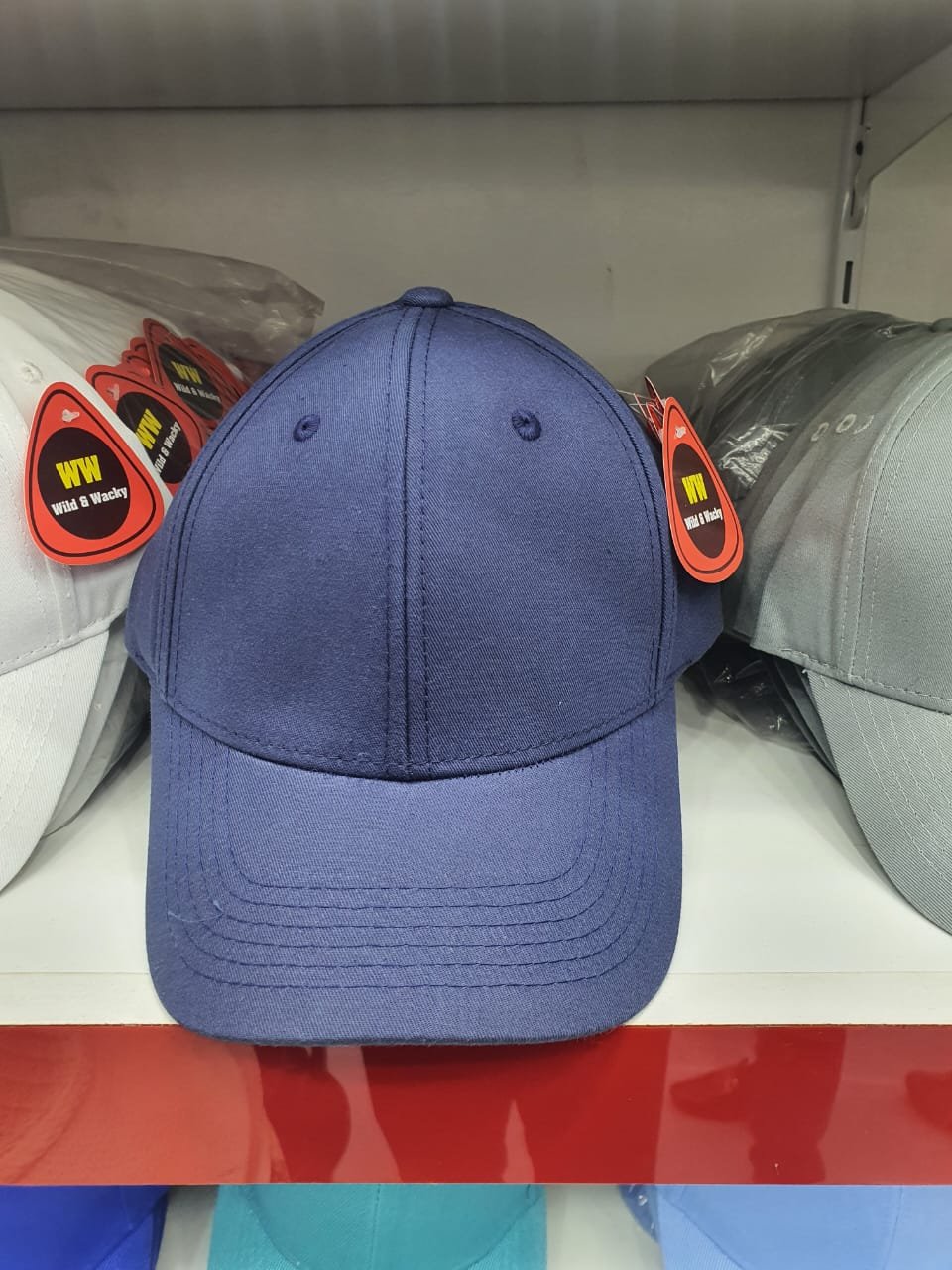 6 Color Navy Blue Cotton Cap | 6 Panels Caps | UAE