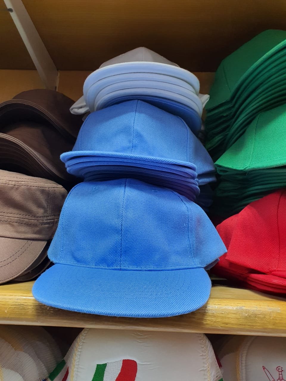 6 Panels Blue Cotton Cap | 6 Panels Caps | UAE
