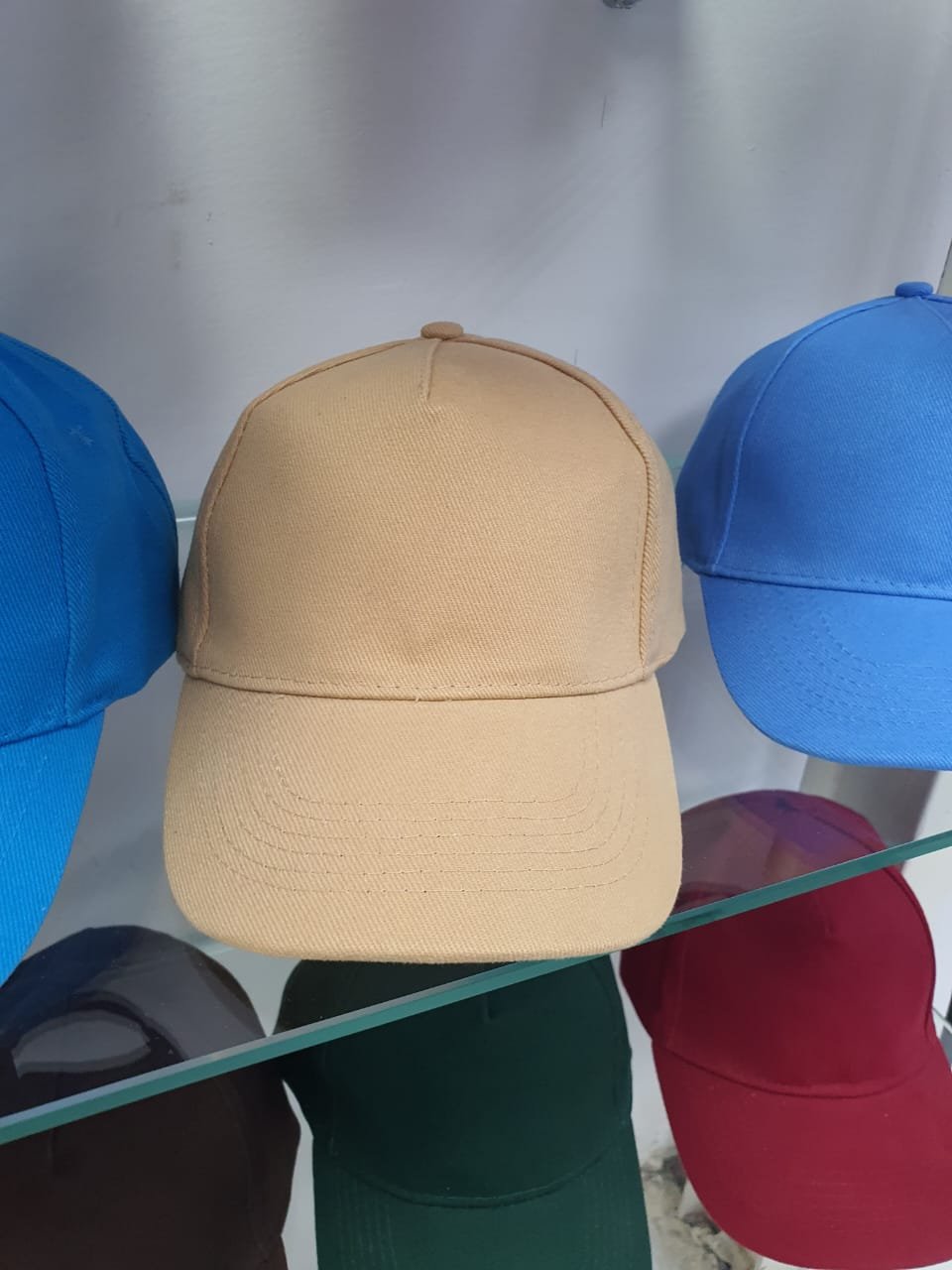 Beige Color Cotton Cap | Cotton Caps | UAE