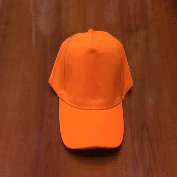 Orange Cotton Cap | Cotton Caps | UAE