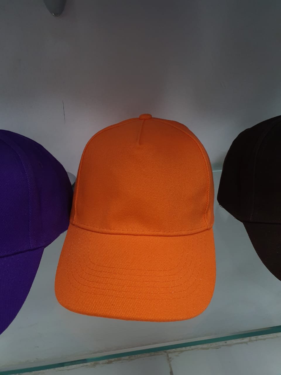 Orange | Cotton Caps | UAE