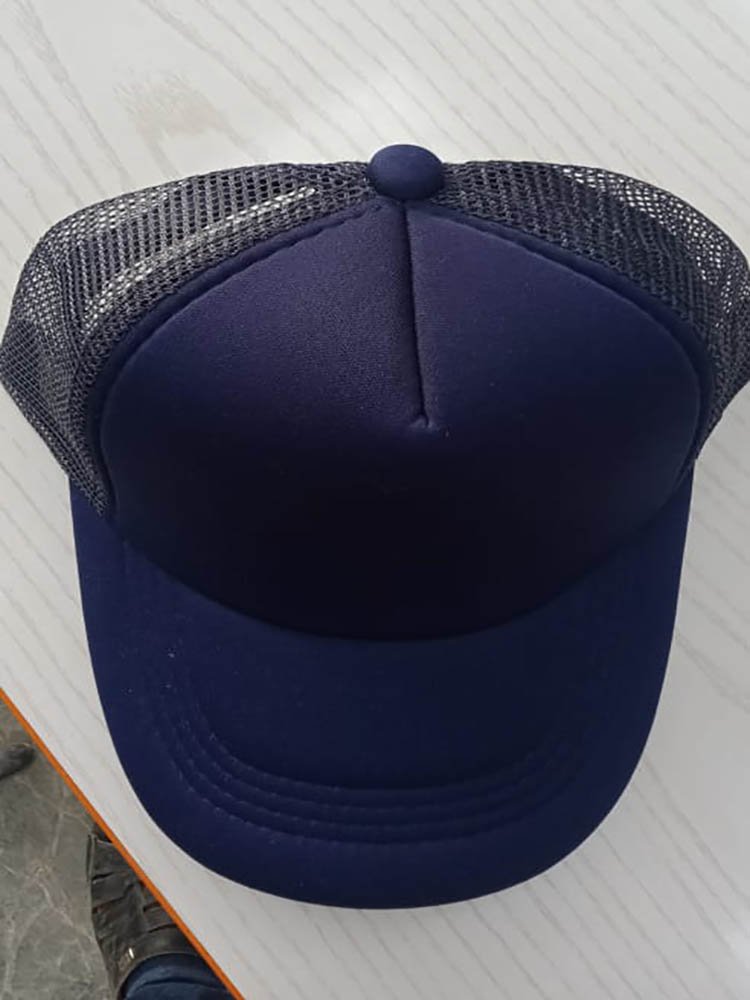 Navy Blue Polyester Foam Cap Dubai | Foam Caps | UAE